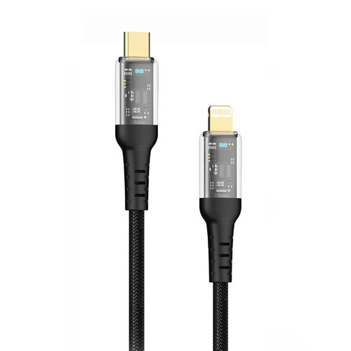 کابل تبدیل USB-C به لایتنینگ پرووان مدل PCC114 20W طول 1 متر
